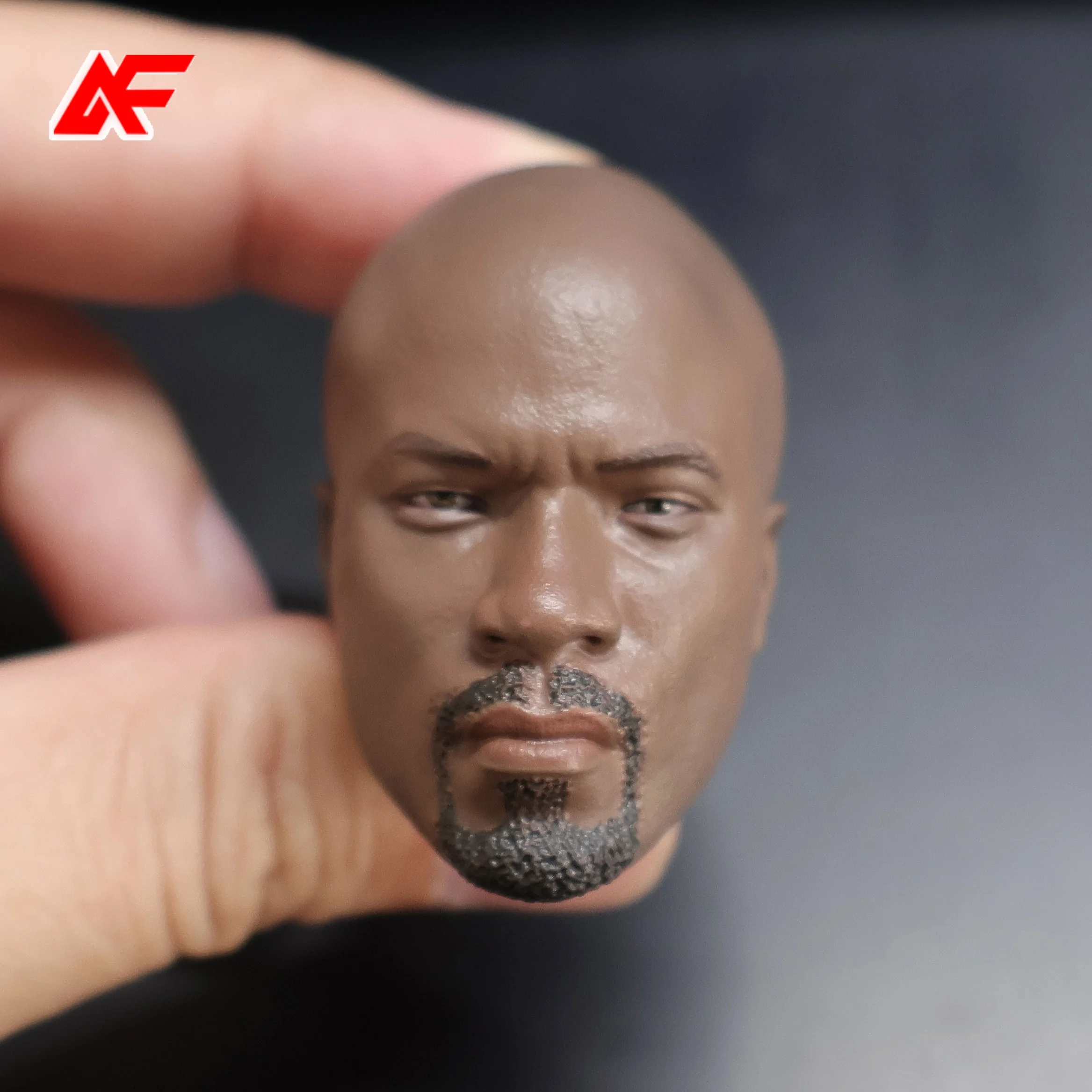 

1/6 Scale Mike Colter Head Sculpt Model For 12 inches Male Action Figure Body Dolls