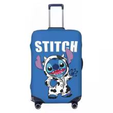 Cartoon Stitch disney Travel Luggage Cover Durable Suitcase Protector Washable Baggage Covers Fits