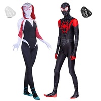 Spiderman Costume Superhero Spider Gwen Miles Spider Man Cosplay Costume Bodysuit Halloween Men Women Costume Carnival Costumes