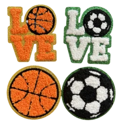 Football Patch Sports Ball Iron On/Sew On - Appliques for Clothing Embroidery Supplies