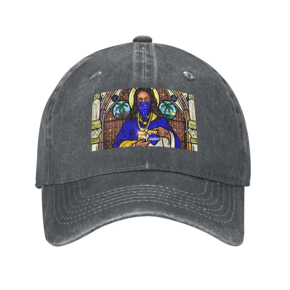 Crip Gangsta Tee Baseball Cap Uv Protection Solar Hat fashionable Trucker Hats For Men Women's