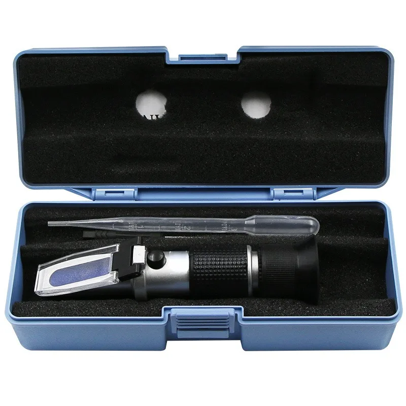 3-in-1 Uses 58-90% Brix Scale Range Honey Moisture Tester Honey Refractometer for Honey Moisture Brix and Baume