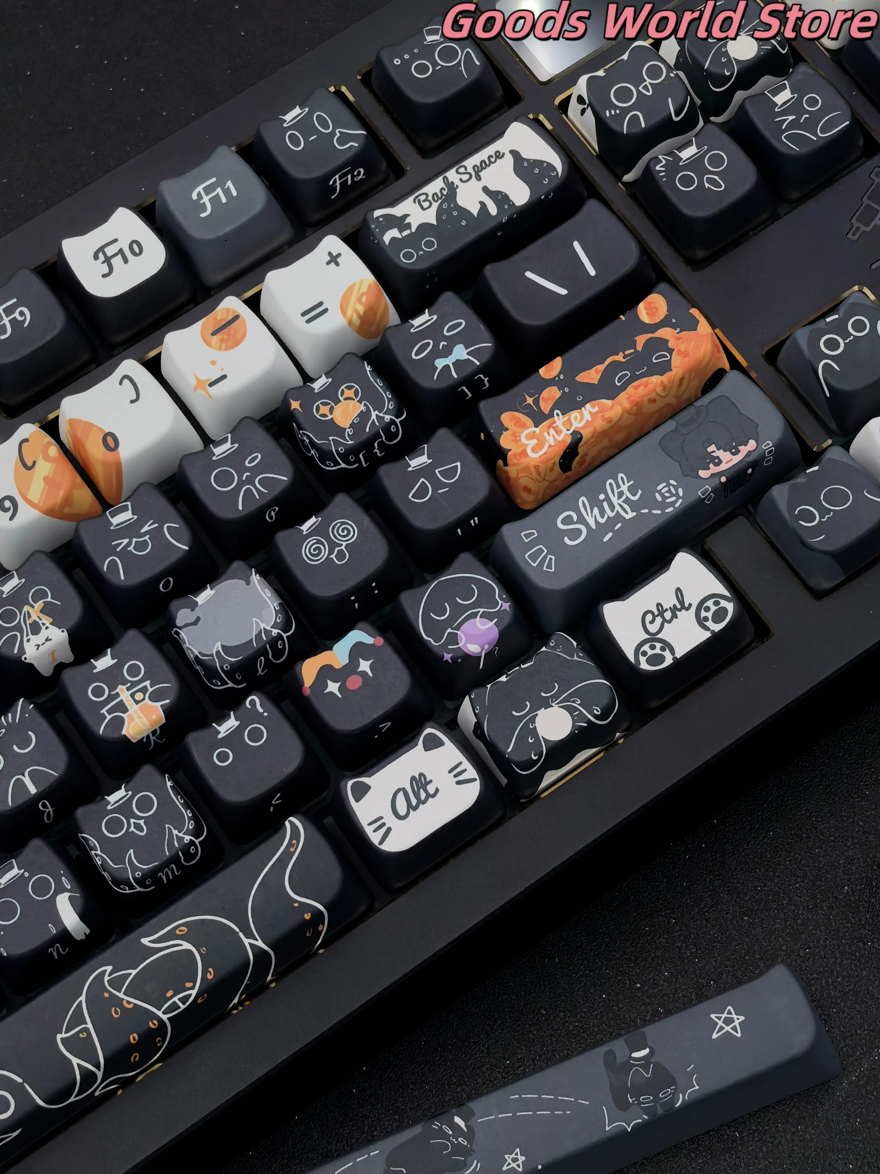 

In stock Klein keycap Chinese Novel Lord of Mysteries Mechanical Keyboard keycap Klein Cosplay Costume Anime Halloween Gift