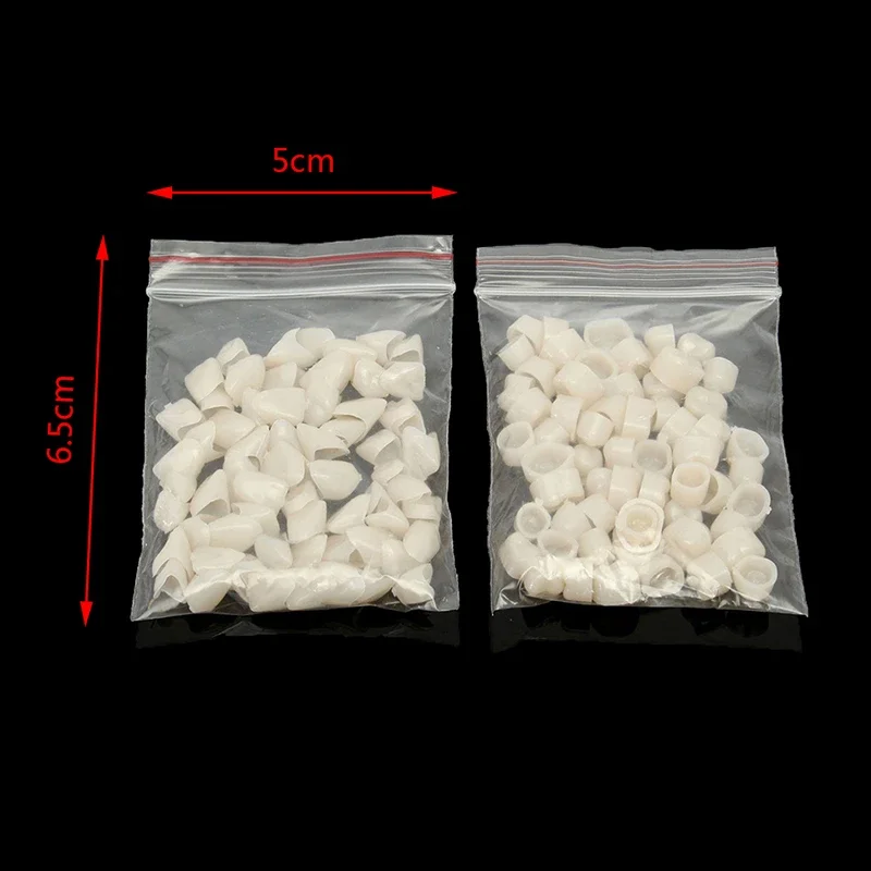 Dental Teeth Veneers Ultra Thin Whitening Resin Anterior Upper Temporary Crown Porcelain Dental Material For Oral Care