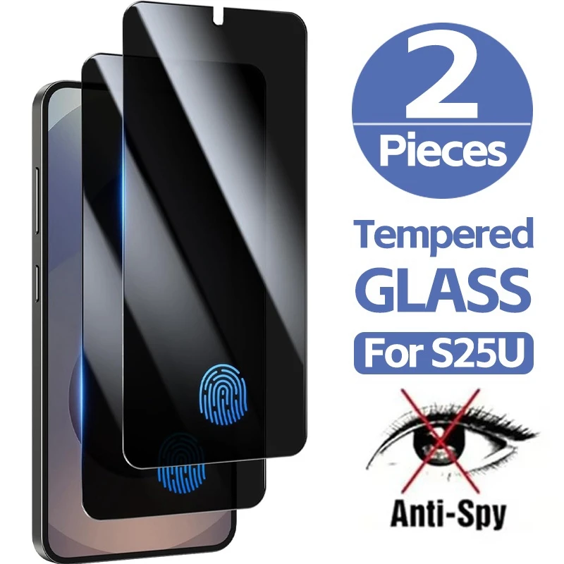 Anti-Spy Displayschutzfolie aus gehärtetem Glas für Samsung S25 S25 Ultra 5G Privatsphäre Schutzglas für Samsung S25 S25 Ultra S25+
