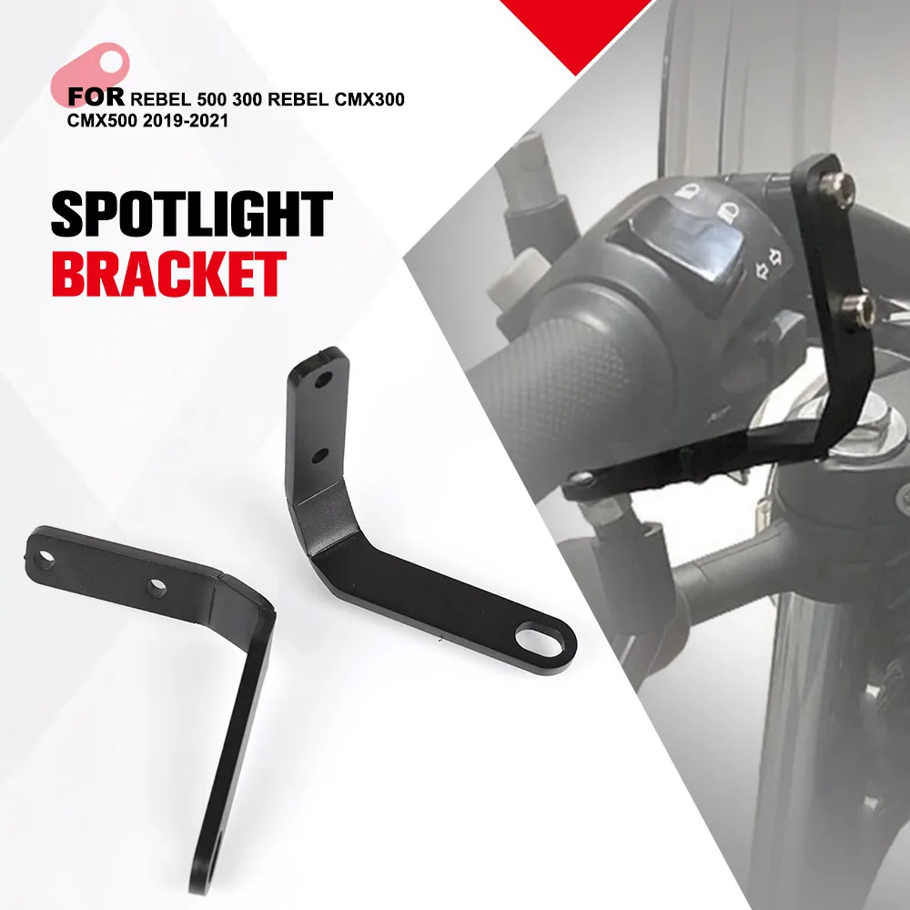 

For Honda Rebel 500 300 Rebel CMX300 CMX500 2019-2020-2021 Motorcycle Handlebar Rear View Side Mirror Bracket CMX 300 CMX 500