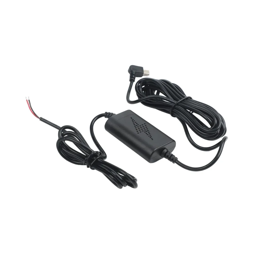 For Mirror Dash Cam Hardwire Kit Convenient 24H Parking Monitoring For Mini USB (Low Voltage Protection 11 6V)