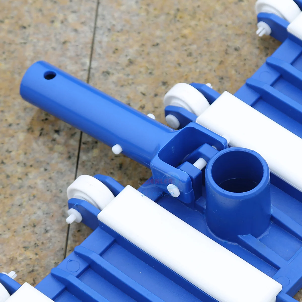 

14 Inch Pool Vacuum Head Extra Wide Nylon Side Brushes Reinforced Surface Smooth Bottom Swimming Pool Cleaner Efficient Dirt