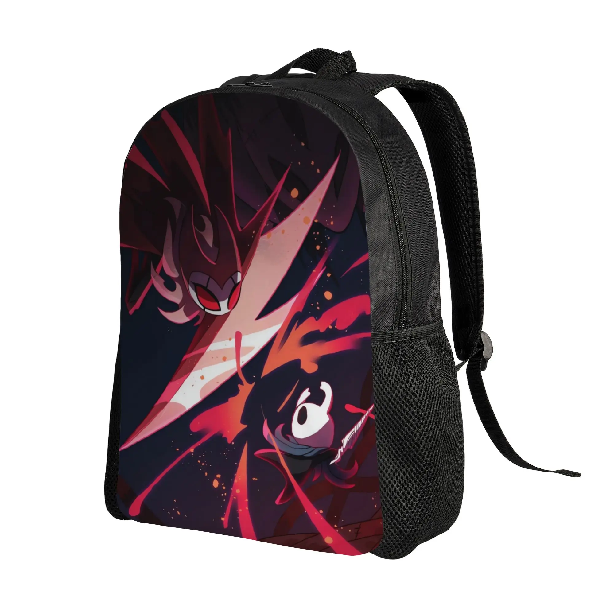 Hollow Knight Video Game Backpack  Boy Girl Polyester Sport Backpacks Pattern Fun High School Bags Rucksack