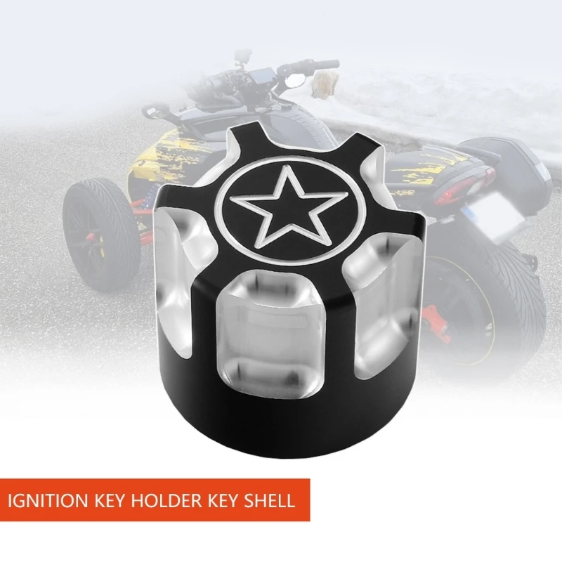 غطاء غطاء مفتاح ممتاز لأنظمة الإشعال، تصميم مضاد للخدوش والسقوط، حماية سلسة من الغبار والماء، سريع D7YA