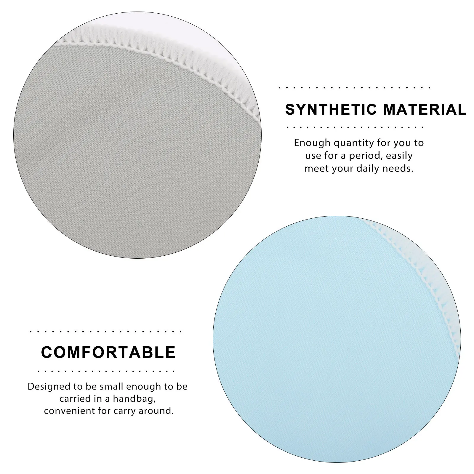 4 أزواج من وسادات الرضاعة قابلة للغسل للرضاعة الطبيعية وقابلة لإعادة الاستخدام ومريحة ومضادة للتسرب بعد الولادة #4