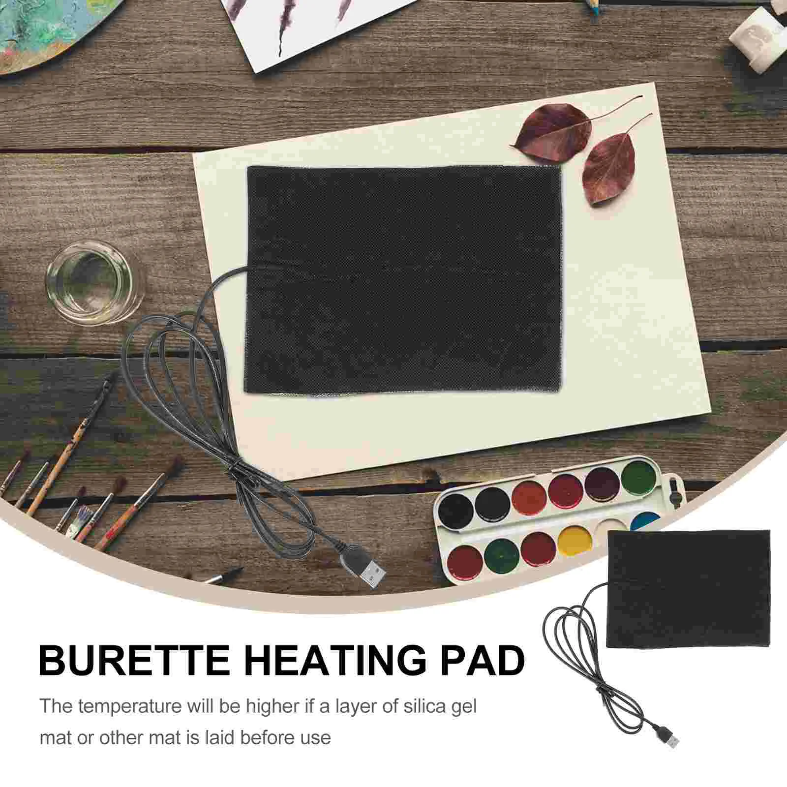 Epoxy Heating Mat Bubble Buster Tool Curing Pad Accessory USB Warmer Heater Cotton Resin Pads