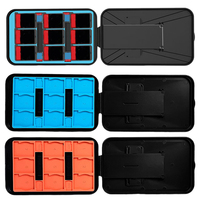 For Nintend Switch2 Foldable Base Stand Holder with 9 Game Card Slots & 4 SD Card Slots Desktop Holder for Switch/OLED/Lite