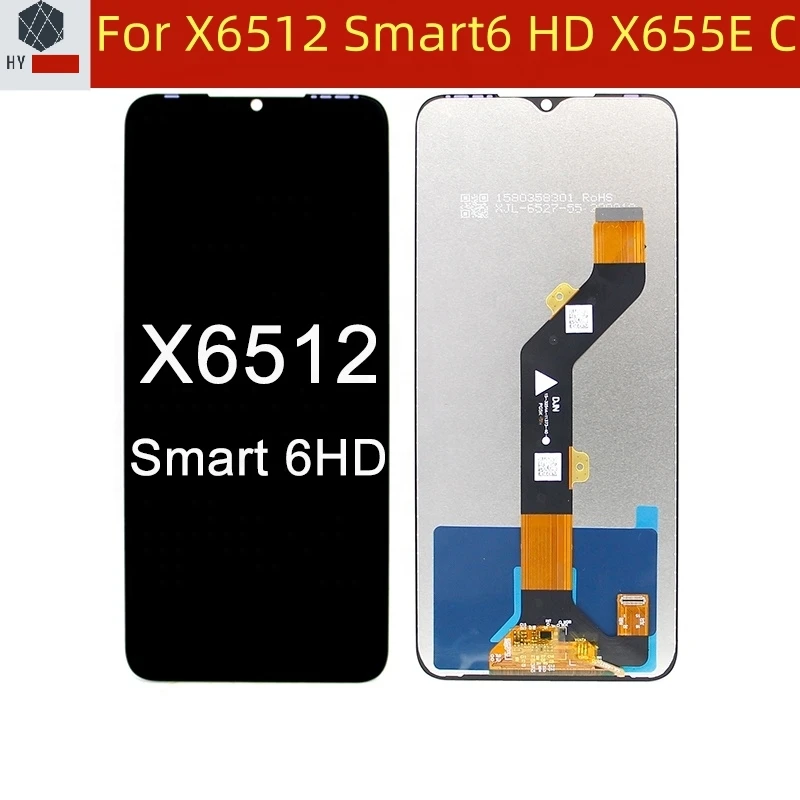 

For Infinix Hot 12i X665 Smart 6 HD Tecno X6512 Touch Screen Digitizer Glass Lcd Display Assembly