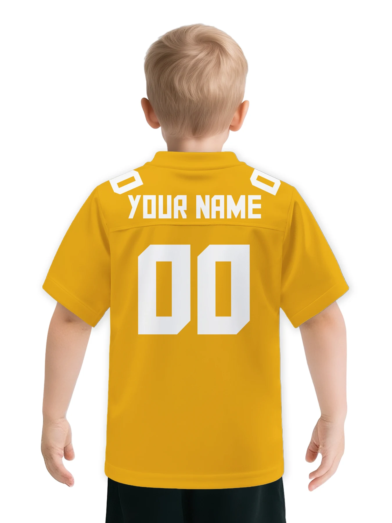 قمصان كرة القدم الأمريكية المخصصة للشباب والأطفال قمصان كرة القدم المخصصة مع رقم اسم الفريق لمحبي كرة القدم فريق جيرسي الموحد