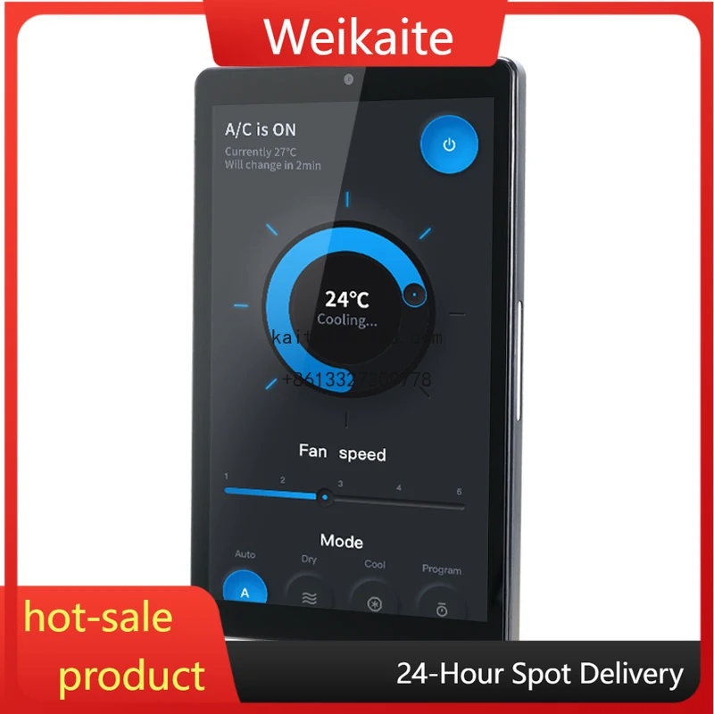 

YC-SM08P 8 Inch Zigbee Smart Home Tablet RK3566 Android 11 Wall Mounted Plastic Tablet with 2GB Memory Capacitive Touch