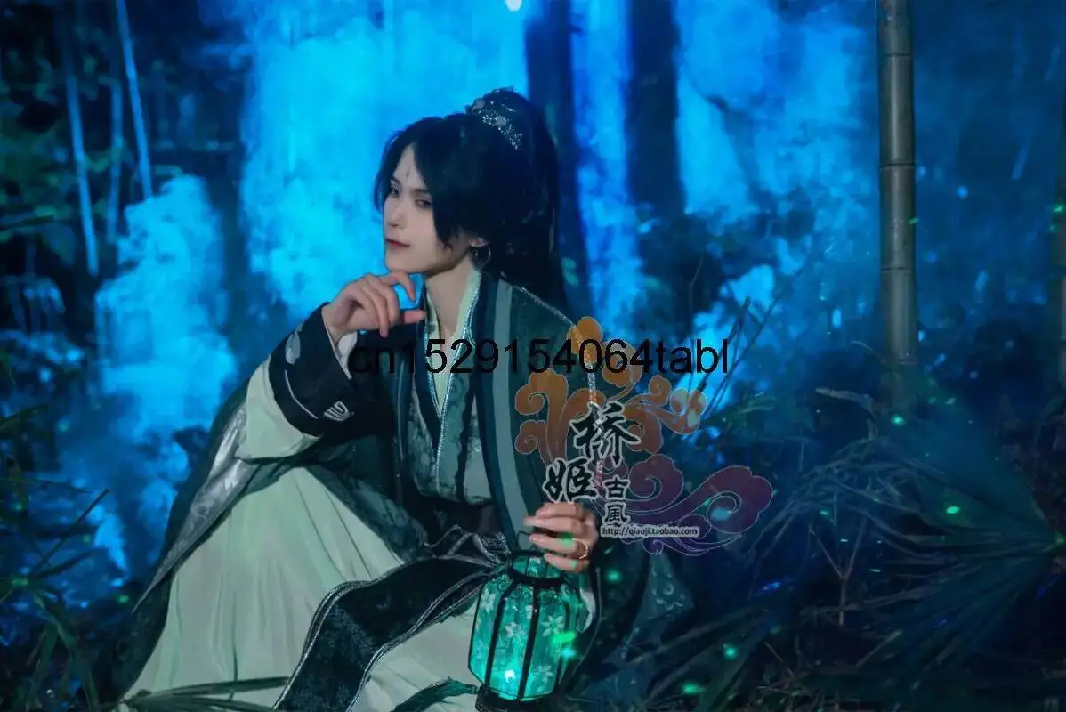 Official's Blessing Xiao Jing Heaven Wang Qing Gui Qi Rong Qing Deng Cos Costume Men Ancient Cosplay Costume Han Fu Halloween - view 4