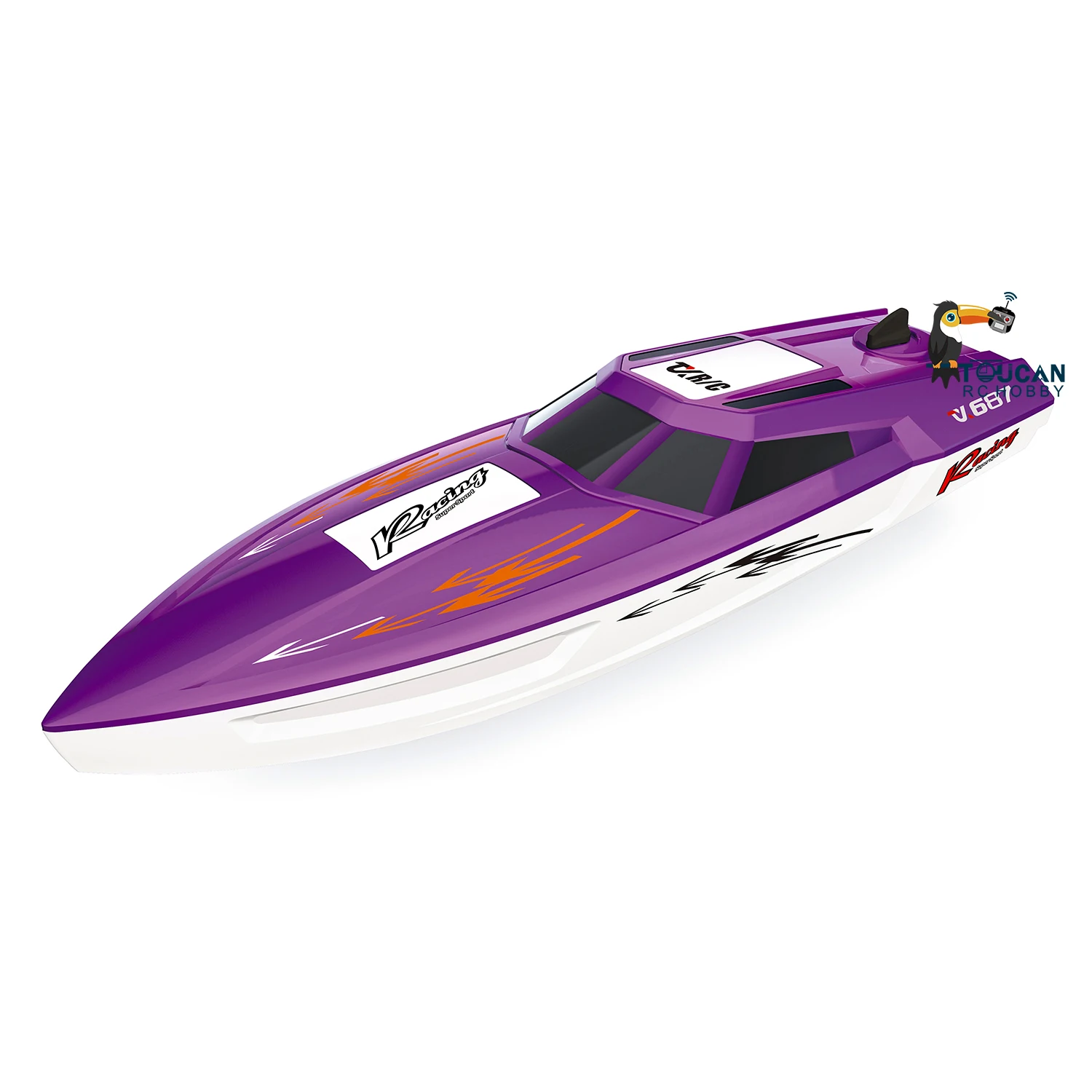 RC RTR Boat Electric Racing Ship High Speed Boat 2.4Ghz Radio control  Ship model Toy for Kids Adults