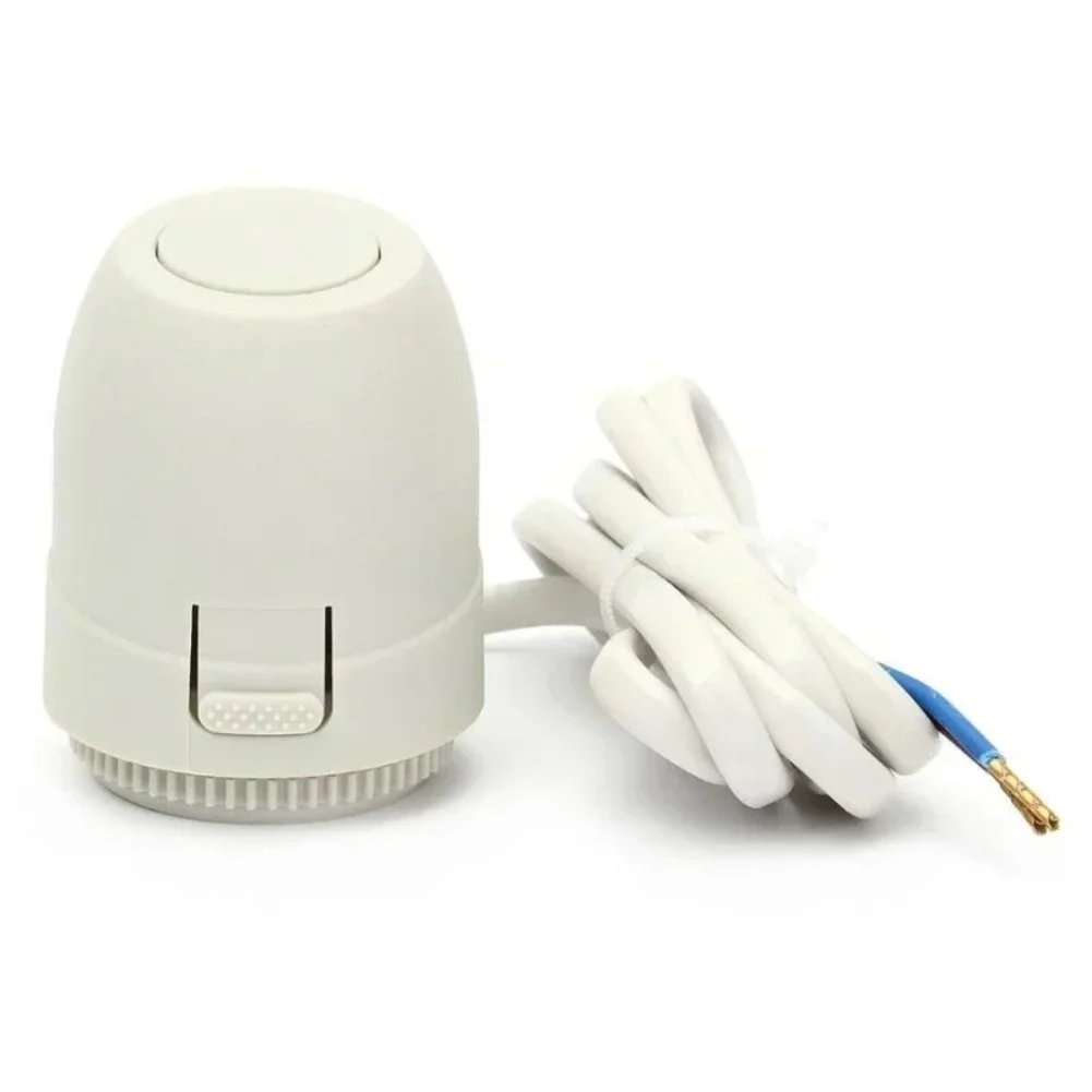 Water Heating Electric Actuator AC230V with Adjustable Mounting and Compatibility with Floor Heating Thermostats