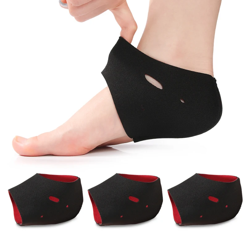 Calcetines de talón para fascitis plantar: para fascitis plantar, piel agrietada y tendinitis de Aquiles