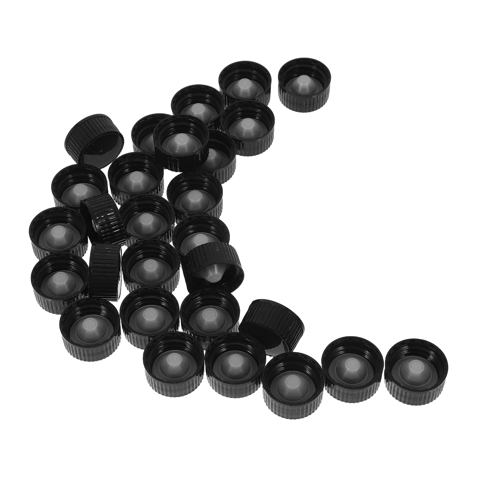 

24 Pcs Bottle Caps for Essential Oil Perfume Aromatherapy Sealing Dropper Essential Oil Dropper Cap Craft Kits Storage