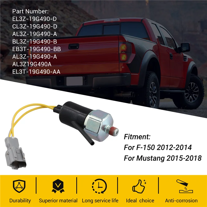 EL3Z-19G490-D, EL3T-19G490-AA لفورد F-150 2011-2014 كاميرا الرؤية الخلفية الجديدة كاميرا احتياطية عكسية مع مسار متحرك