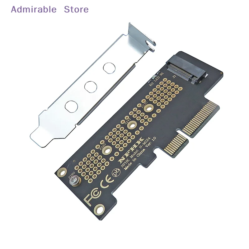 [W]NVMe PCIe M 2 NGFF SSD to adapter card PCI express x 4 to M.2 card with bracket