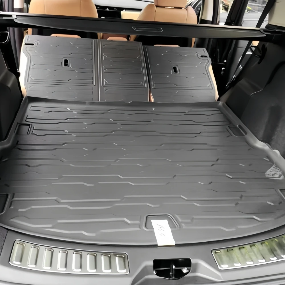 Für Land Rover Discovery Sport 2018-2026 TPE 3D-Fußmatten Kofferraum-Rückenlehnenpolster Wasserdichter Schutzfußmatten Linkslenker – Detail 4