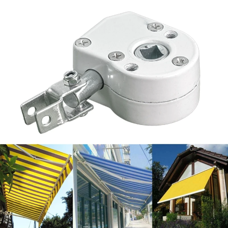 Sunshade Manual Gear Box Aluminum Crank Mechanism for Awning Adjustments Retractable Awnings Component Supplies Drop Shipping