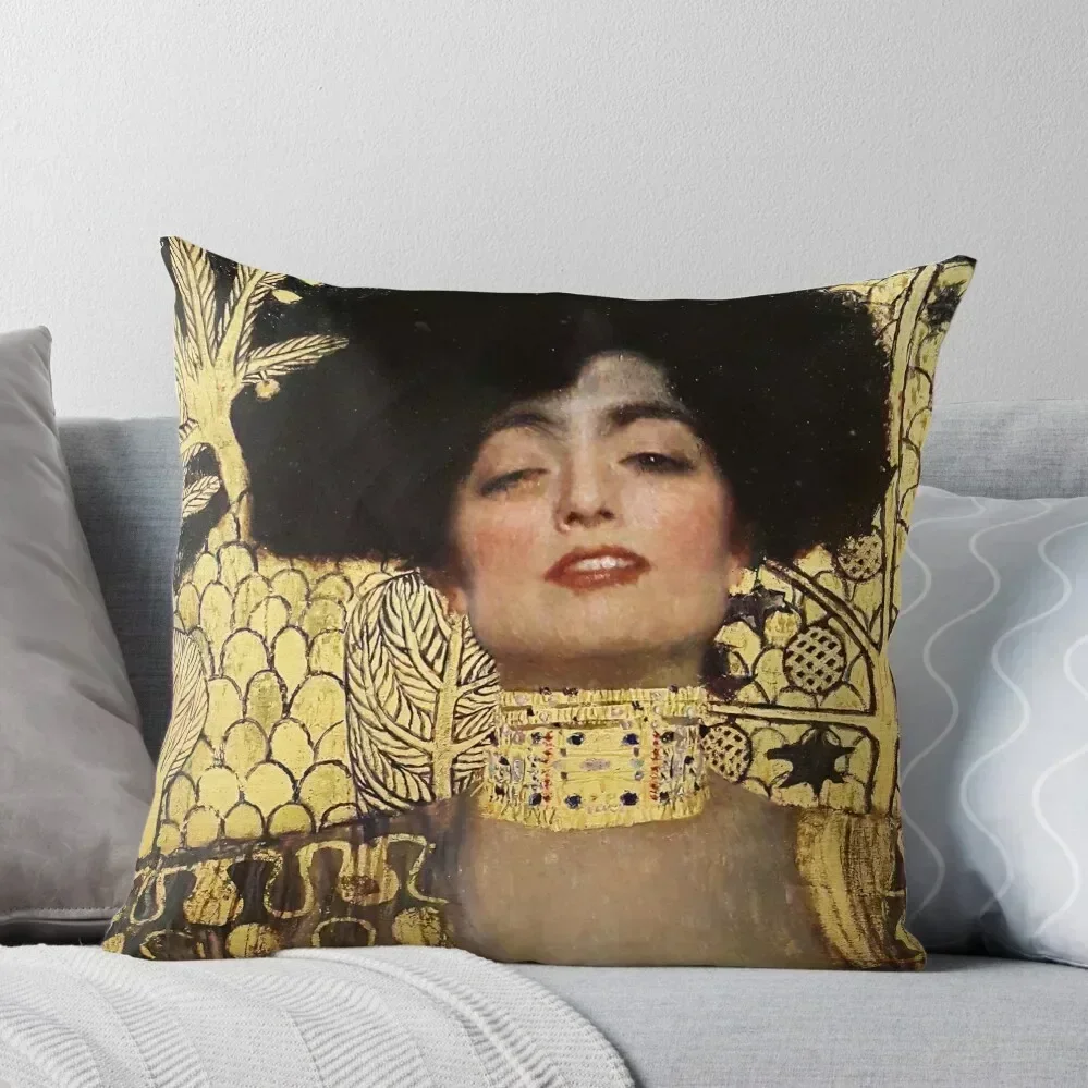 

Gustav Klimt, Judith Throw Pillow sleeping pillows Christmas Pillow Cases anime girl pillow