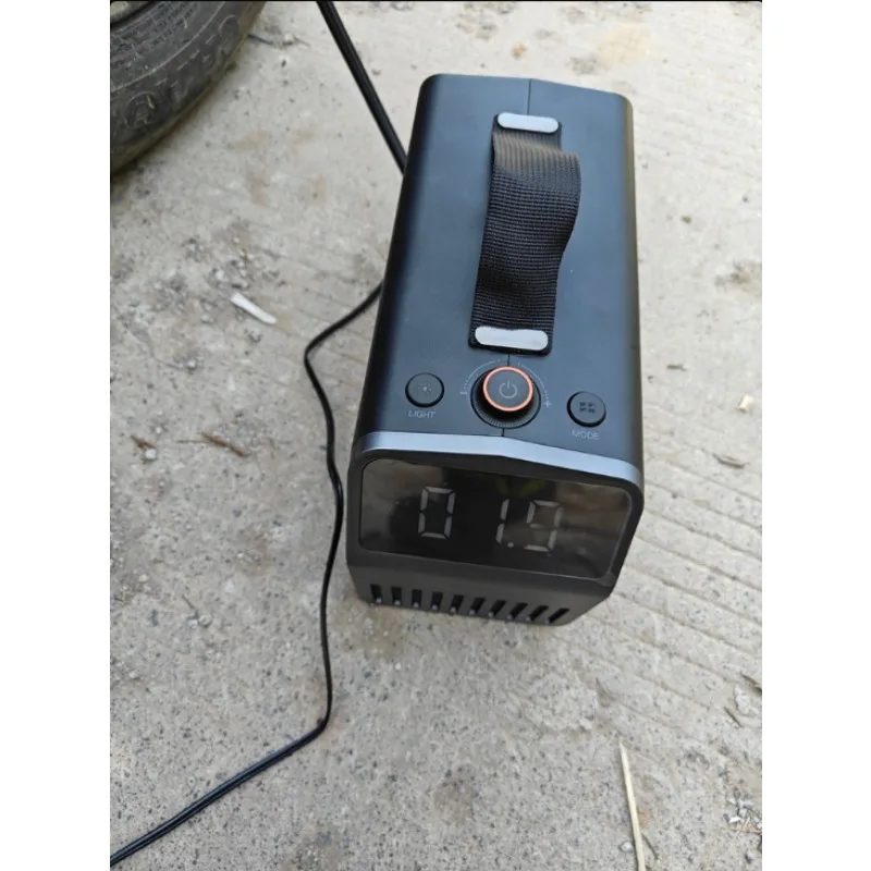 Wired Electric Car Inflator Pump Tire Pressure Gauge Portable Auto Air Pump