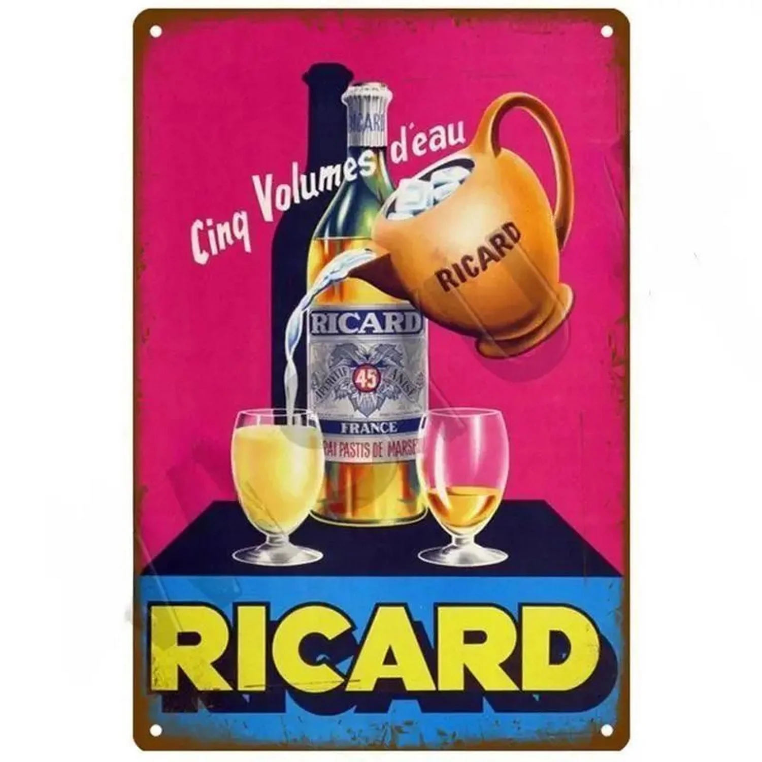 Metal Tin Signs Plaque Un Richard Un Vati Wall Decoration Vintage Posters Iron Painting for Man Cave Home Cafe Garden Club Bar