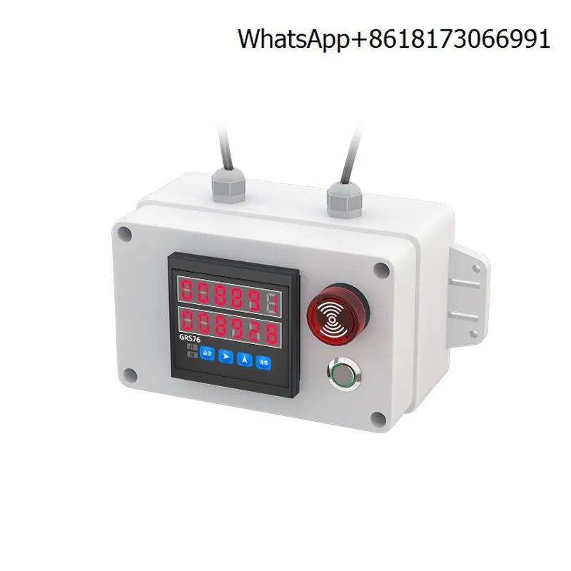

Assembly line counter, electronic intelligent digital display, punch conveyor belt, infrared proximity switch, automatic sensing