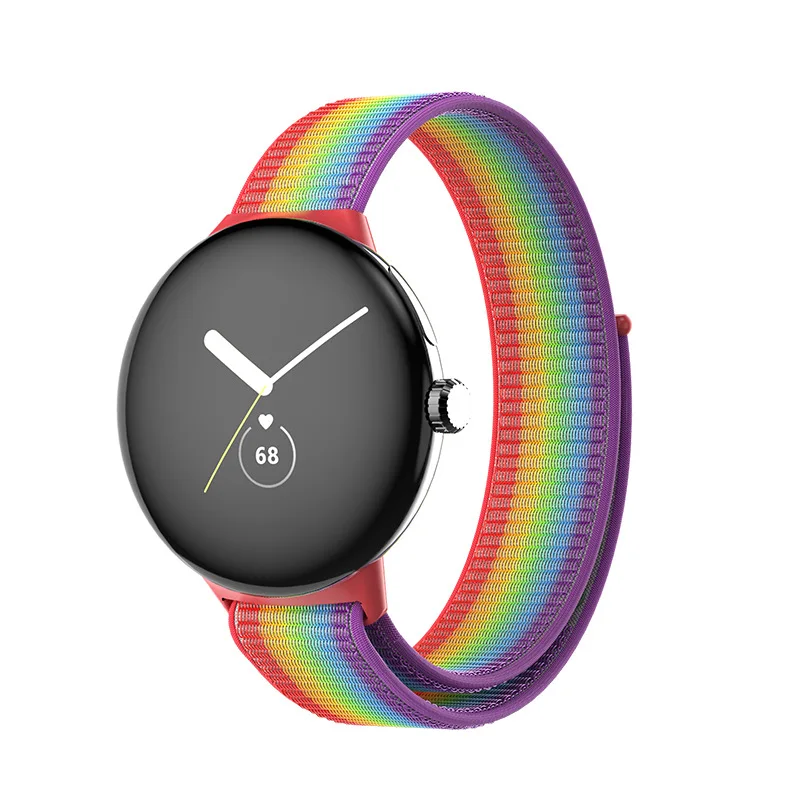 Correa tejida de nailon para reloj inteligente, accesorio de pulsera compatible con Google Pixel, novedad de 2022