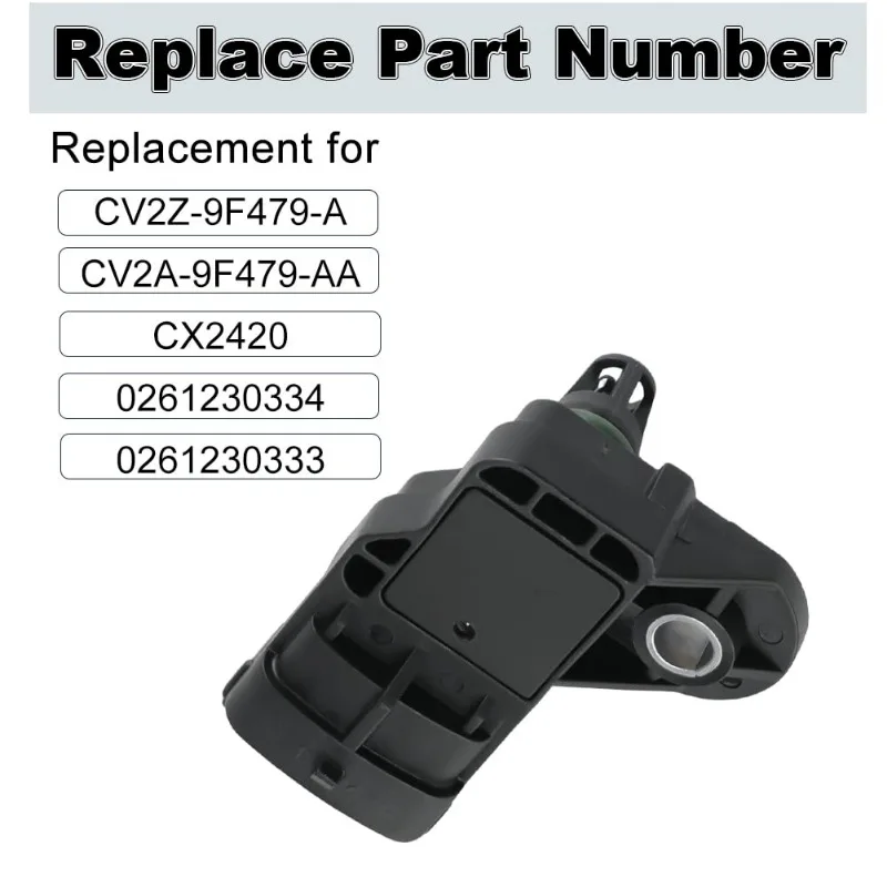 0261230334   4 ピンマニホールド絶対圧力センサーフォードフィエスタ MK6 フォーカス MK3 エスケープ CV2Z9F479A CV2A-9F479-AA MAP センサー