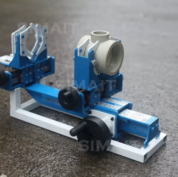 Manual Hot Melt Welder Support Rack, 32-90mm PE PPR Pipe Direct Socket Welding Bracket