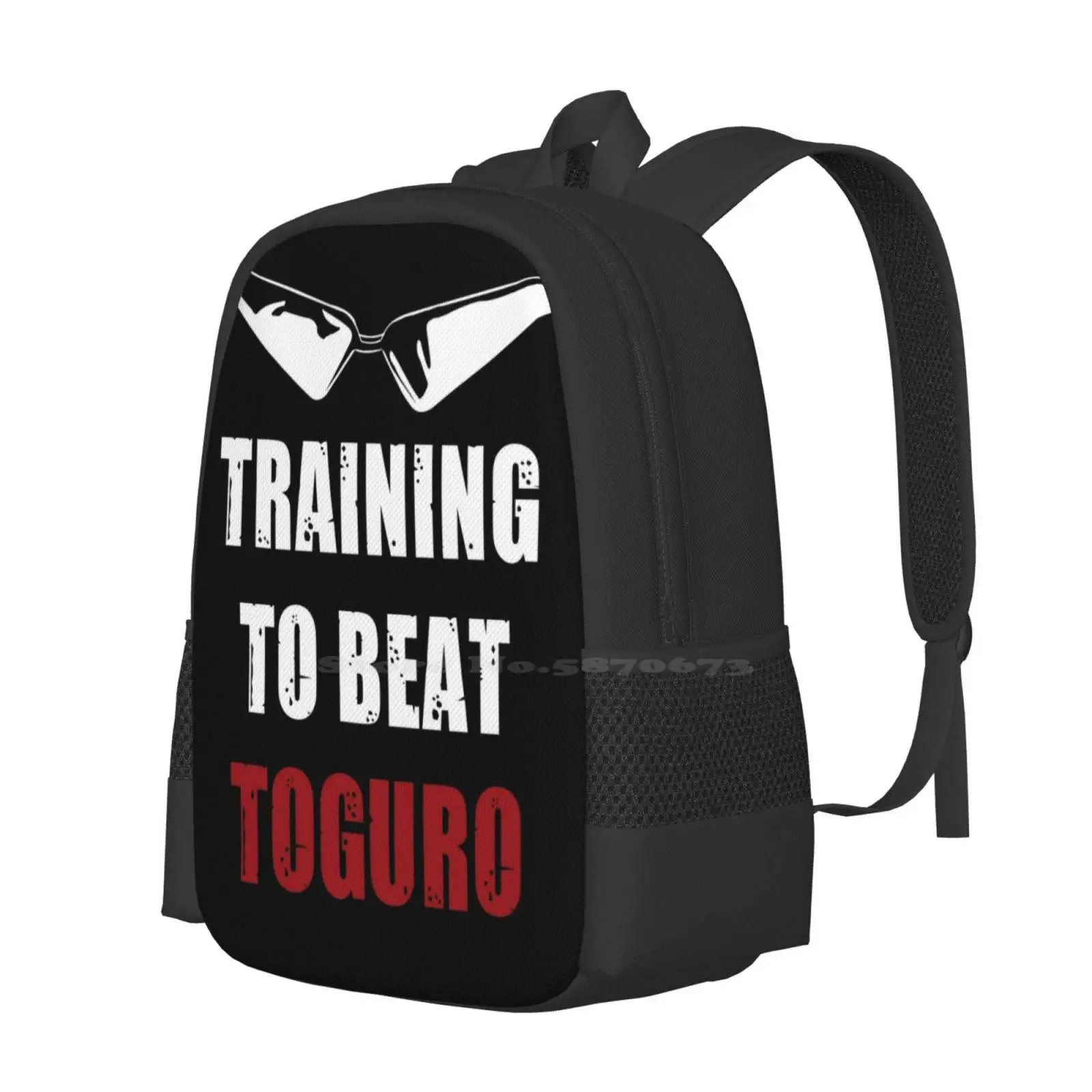 Entrenamiento alternativo para golpear Toguro, mochila para estudiantes universitarios, diseño de patrón, bolsas para jóvenes Toguro Yu Hakusho Yusuke