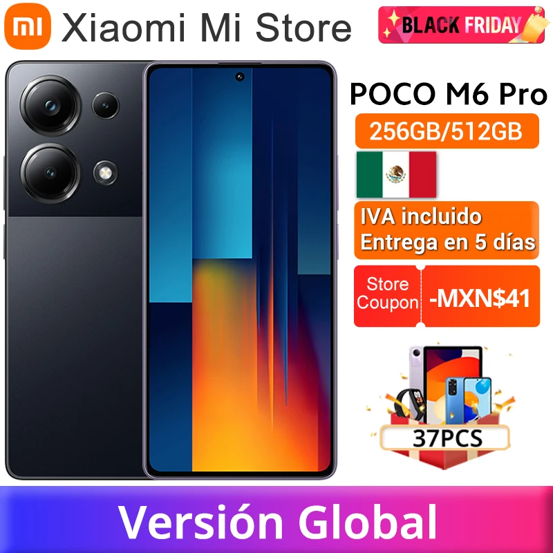 Global Version POCO M6 Pro Helio G99 Ultra Octa core 67W turbo charging 64MP Triple Camera with OIS 120Hz Flow AMOLED DotDisplay