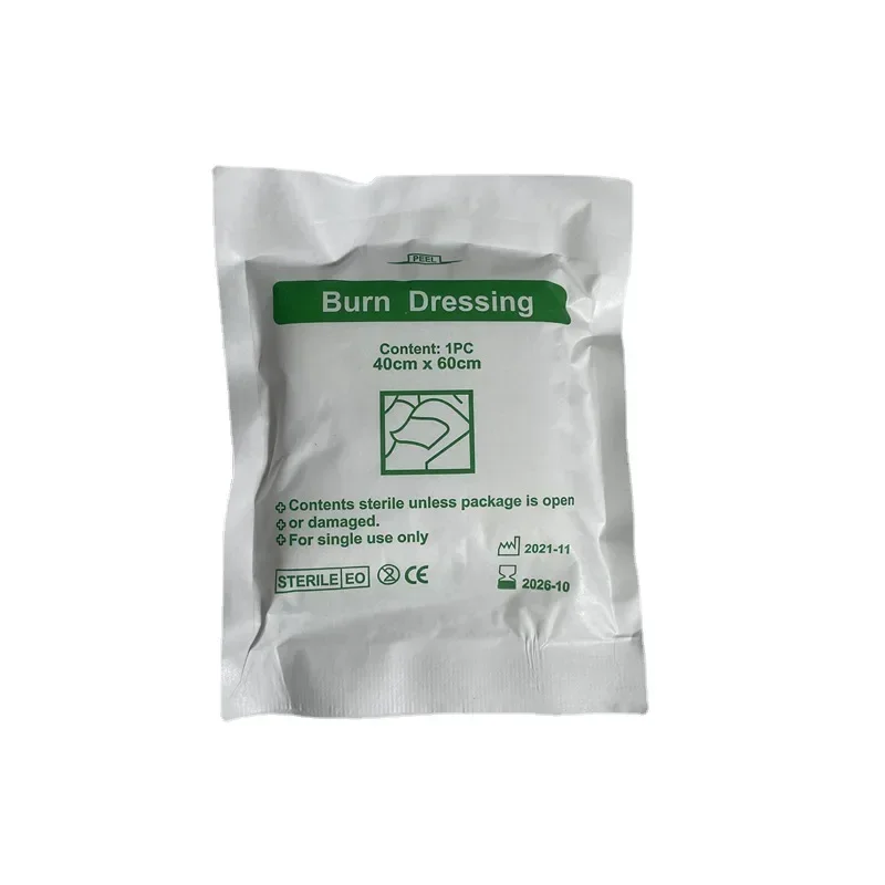 Burn Dressing Sterile garza compressa scottatura Pad cura delle ferite Anti-infezione antibiotico unguento Gel brucia Kit di pronto soccorso