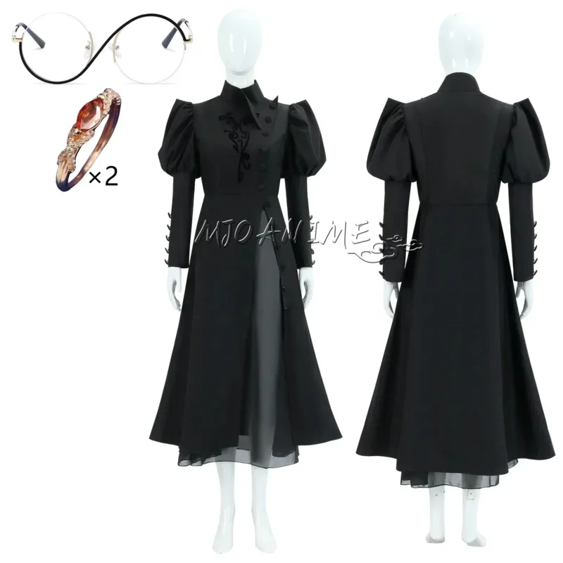 

ABC123 Злой Эльфба, парик для косплея, очки, головные уборы для взрослых, карнавальное кольцо на Хэллоуин, аксессуары для костюма, пропон;5,c'8.m;0'