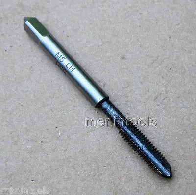 

5mm x .8 Metric HSS Left hand Tap M5 x 0.8mm Pitch