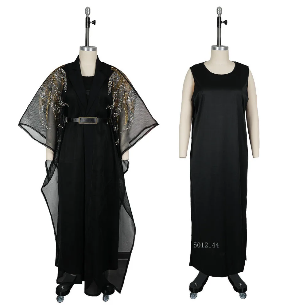 

Комплекты из 2 предметов, африканская одежда для женщин, Дашики, наряды с бриллиантами, платье больших размеров, вечерние платья для свадебной вечеринки, кафтан, халат бубу