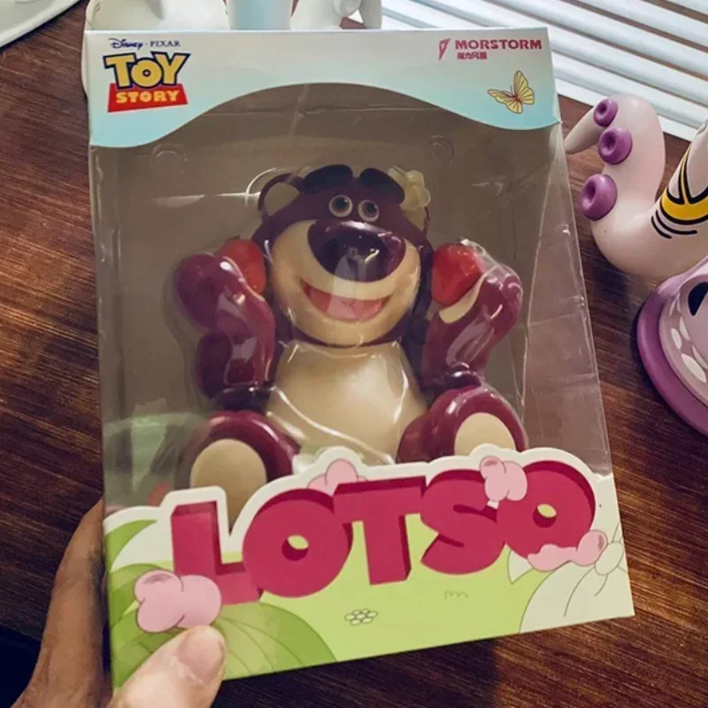 

15cm Disney Toy Story Cartoon Strawberry Bear Lotso Action Figures Pvc Doll Toy Decoration Birthday Christmas Gift Toy