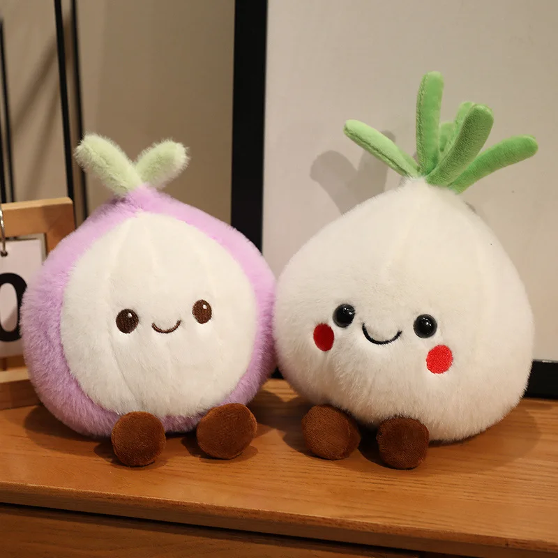 Lindo fruta elfo juguete de peluche cebolla ajo jengibre muñeca simulación vegetal juguete de peluche suave Kawaii decoración de escritorio para el hogar regalo Kawaii