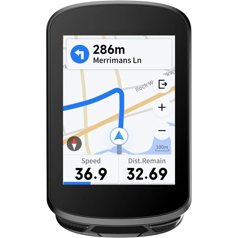 

C506 GPS Bike Computer - 2.4" Color Touchscreen, Smart Navigation, Fast WiFi & Bluetooth, Riding Assistant Wireless, Indo