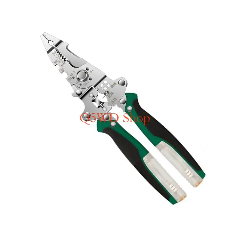

Q5WD Многофункциональный инструмент для зачистки проводов, щипцы для резки кабеля, плоскогубцы, профессиональный электрический