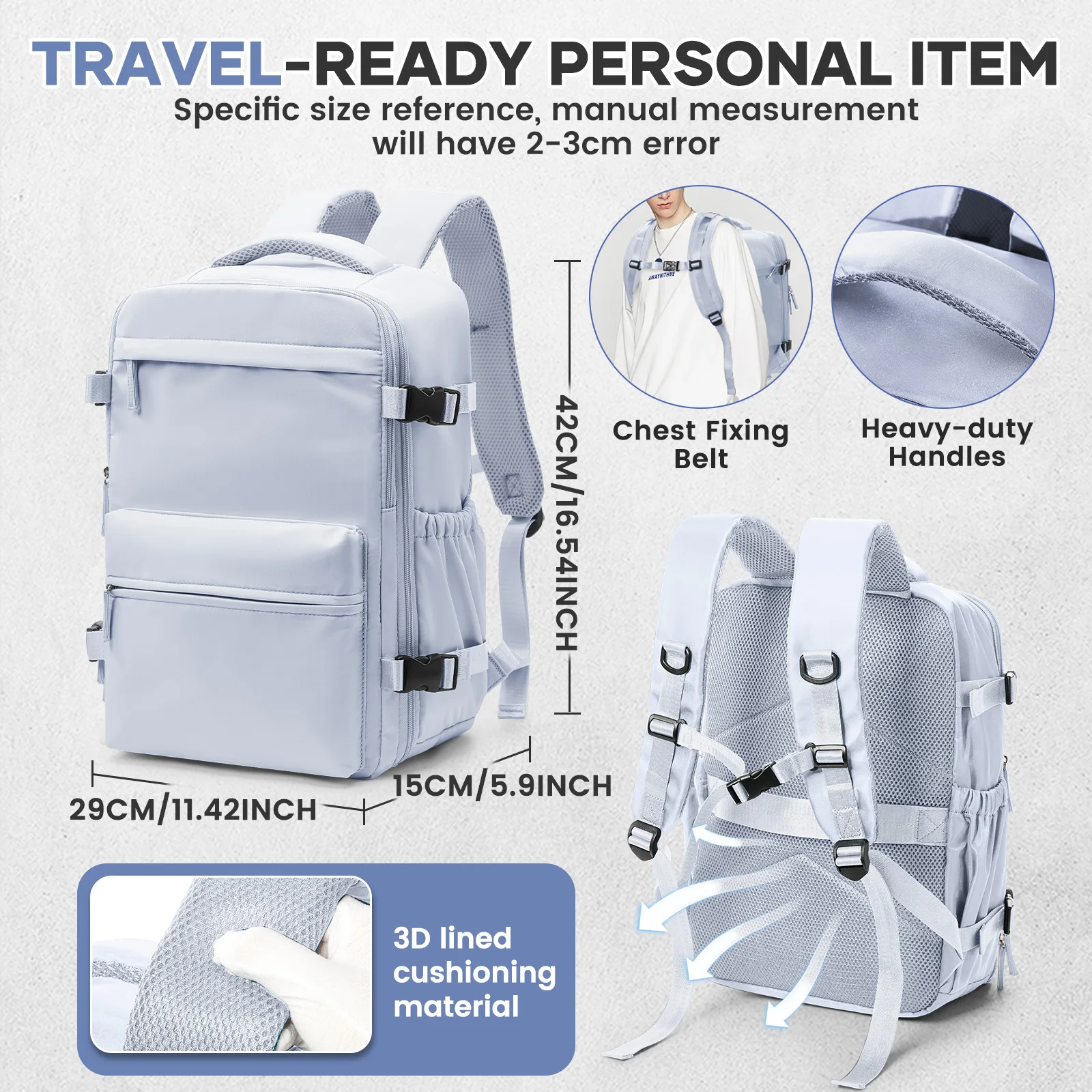 Thumbnail 2 - #32 Trending Cabin Luggage Backpack Right Now