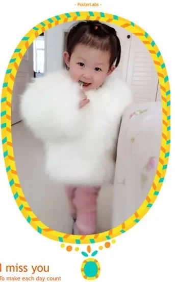 Kinder toddler child boy baby kid clothes robocar costume roupas fur coat vestido girl outerwear luxury fur jacket dress cloak