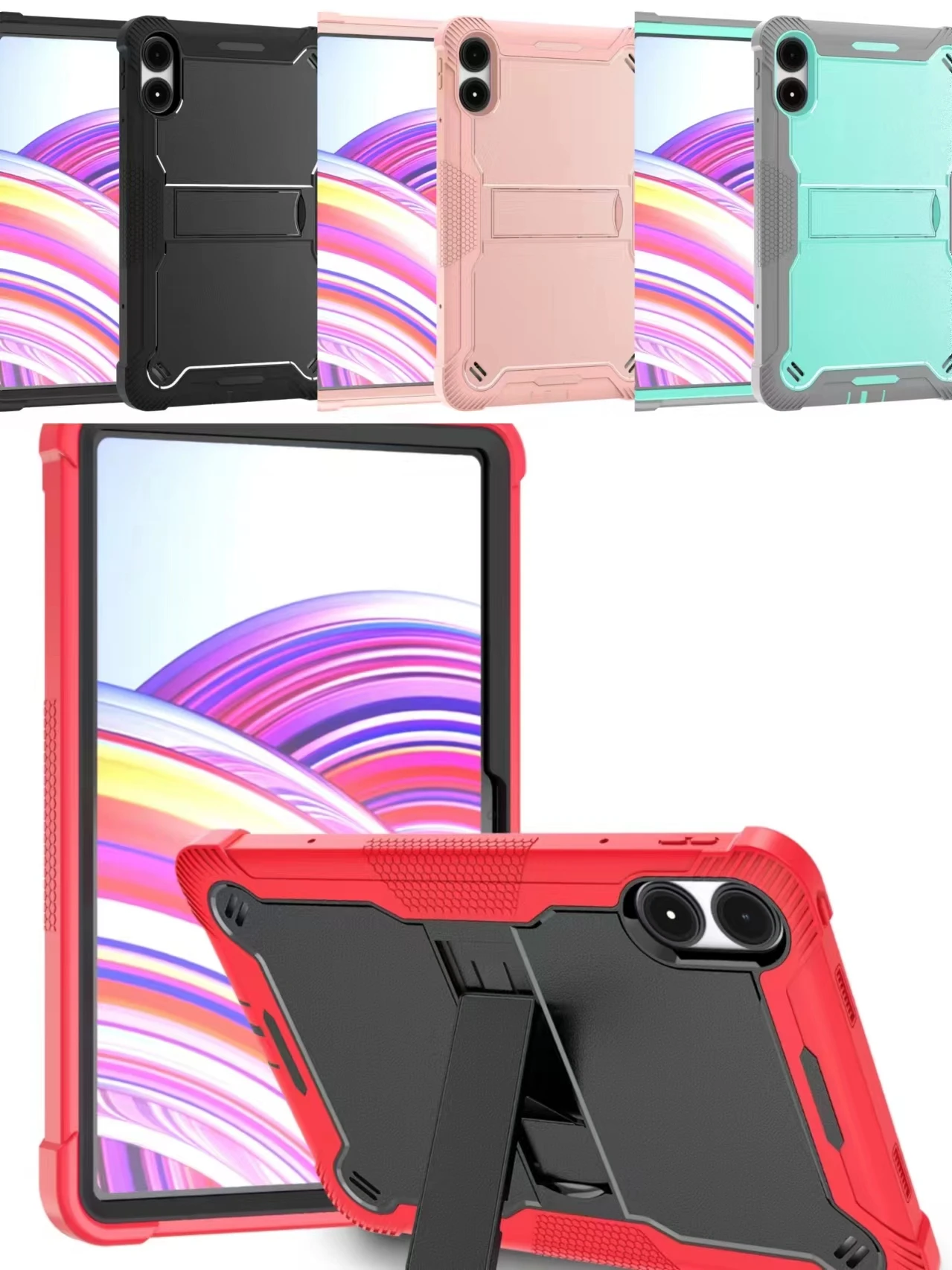 For Redmi Pad Pro 12.1inch 2024 Tablet Stand Shockproof  Straps Anti-Dust /Drop resistant/ Hard/Scratch-resistant