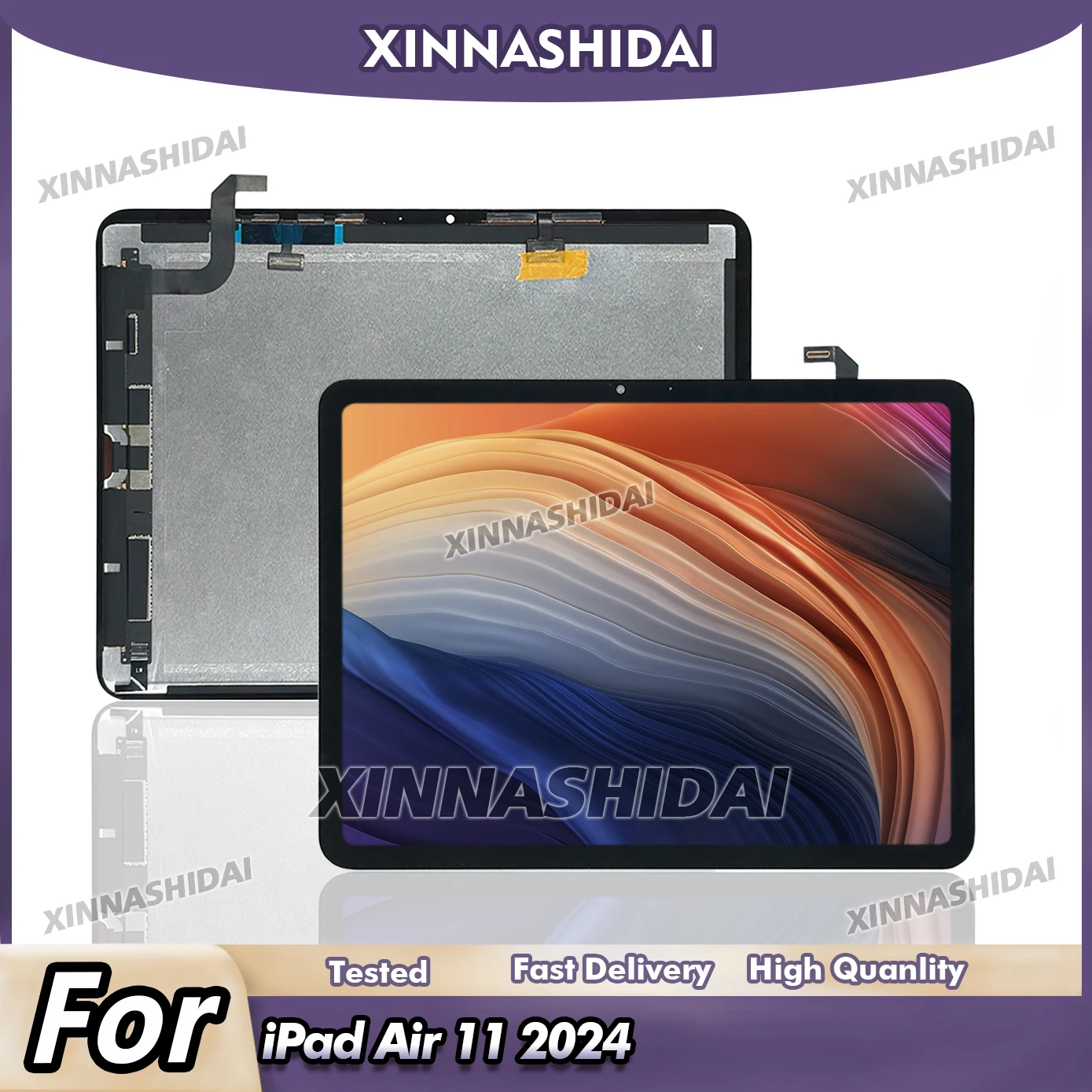 New For iPad Air 11 2024 LCD Display Touch Screen Replacement parts Digitizer Glass Panel Assembly
